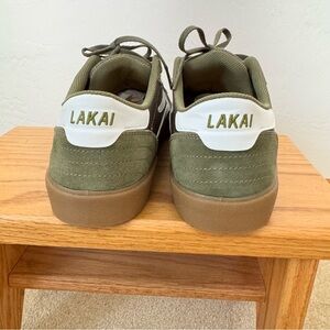 Lakai Cambridge Leather Skate Shoes - Olive Green - Mens sz 12 - NIB